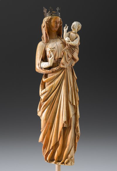 Madonna en Kind, ca. 1260-1290 door French School