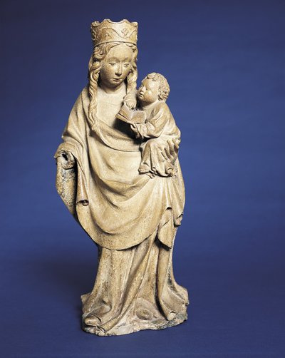 Madonna en Kind door French School