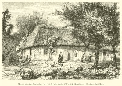 Huis waar Vauquelin werd geboren in 1763, in Saint-André d