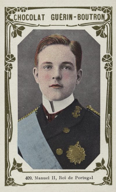 Manuel II, Koning van Portugal door French School
