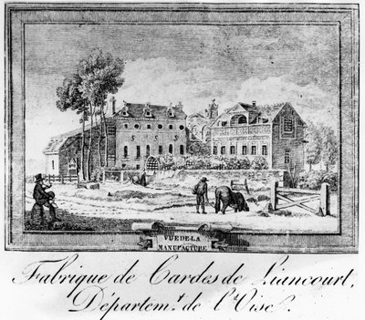 Fabriek, Hertog de la Rochefoucauld in Liancourt; Touwfabriek van Liancourt, Dept de l