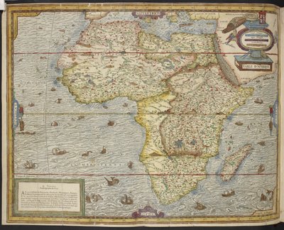 Kaart van Afrika, Table d