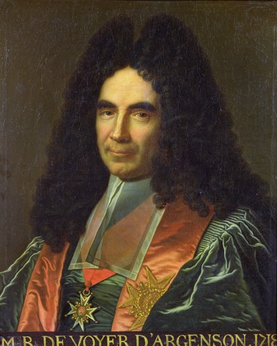 Marc-Rene de Voyer de Paulmy (1652 - 1721), Markies d