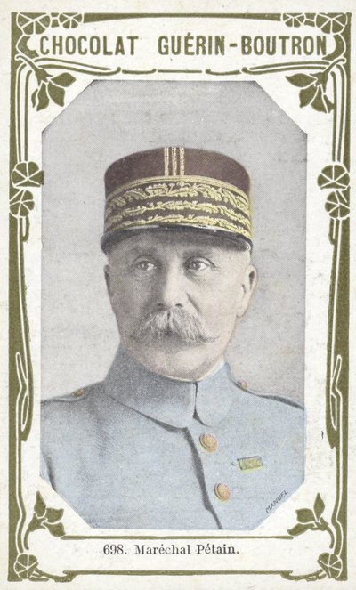 Maarschalk Petain door French School