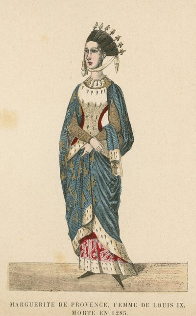 Margaretha van Provence door French School