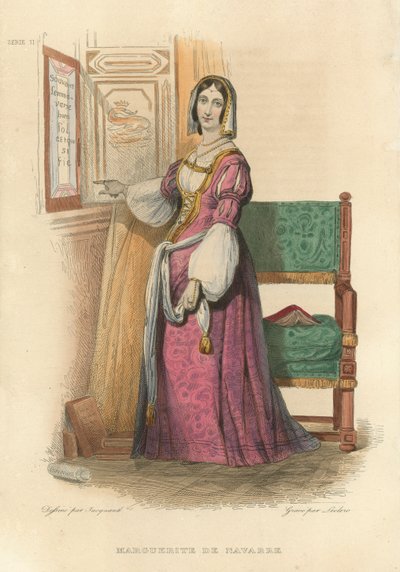 Marguerite de Navarre door French School