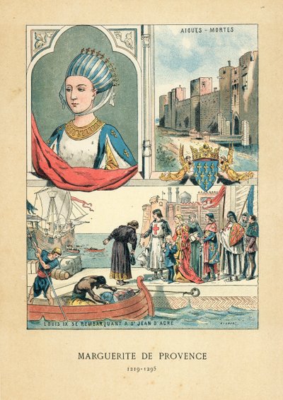 Marguerite de Provence door French School
