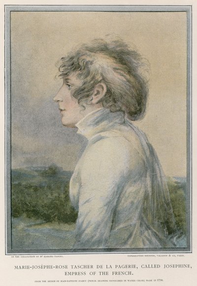 Marie-Josephe-Rose Tascher de la Pagerie door French School