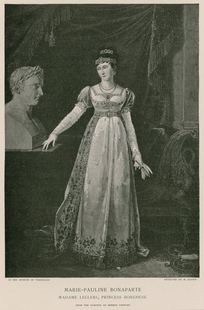 Marie-Pauline Bonaparte door French School