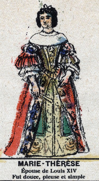 Marie Thérèse van Oostenrijk (1638-1683), Koningin van Frankrijk. In 
