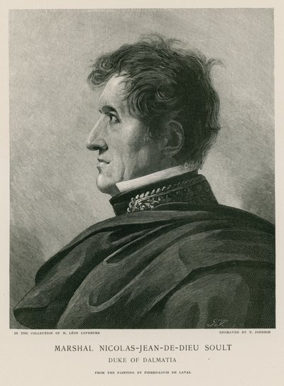Maarschalk Nicolas-Jean-de-dieu Soult door French School