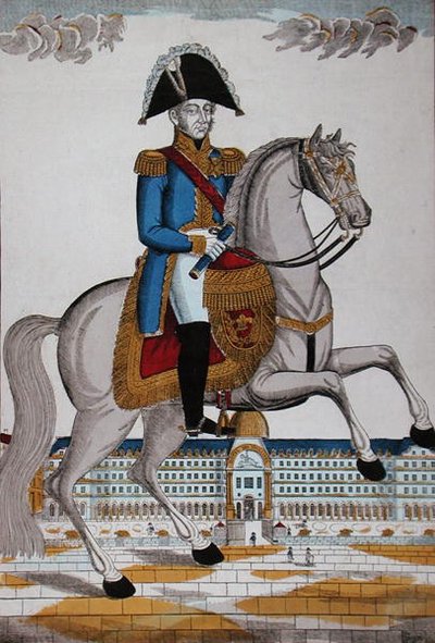 Maarschalk van Frankrijk in paradekostuum door French School