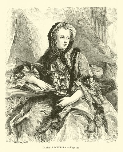 Maria Leszczyńska door French School