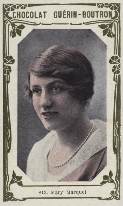 Mary Marquet door French School