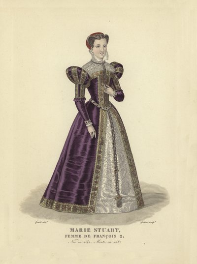 Mary Stuart, vrouw van koning Frans II van Frankrijk door French School