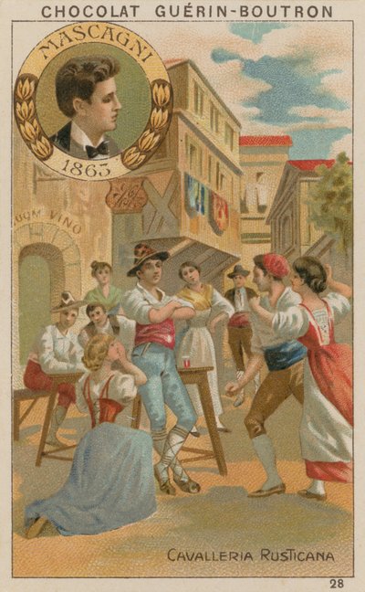 Mascagni, Cavalleria Rusticana door French School