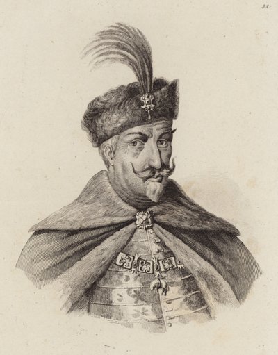 Matthias Corvinus Koning van Hongarije door French School