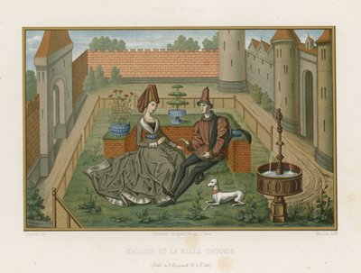 Maugris en Oriadne door French School