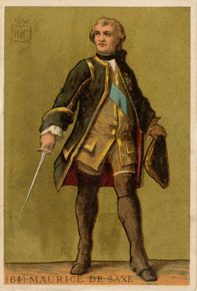 Maurice de Saxe door French School
