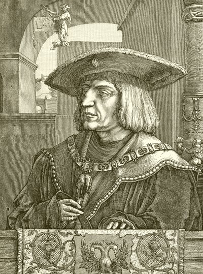 Maximiliaan I door French School