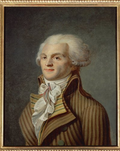 Maximilien Robespierre ... door French School