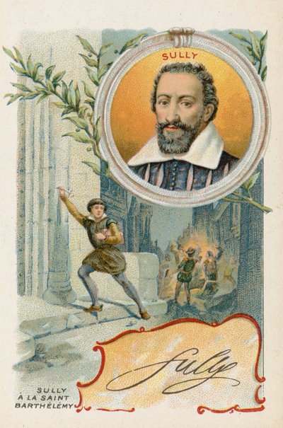 Maximilien de Bethune, hertog van Sully, Franse Hugenoot soldaat en staatsman door French School