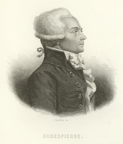 Maximilien de Robespierre door French School