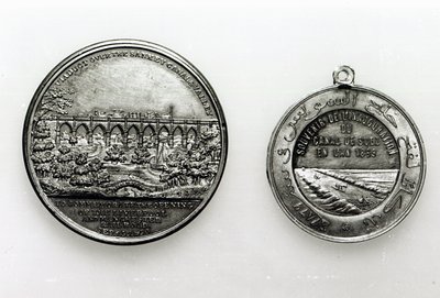 Medaille ter herdenking van de opening van het Suezkanaal, 1869 door French School