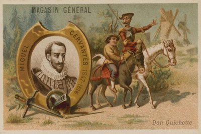 Miguel de Cervantes, Spaanse romanschrijver, dichter en toneelschrijver door French School