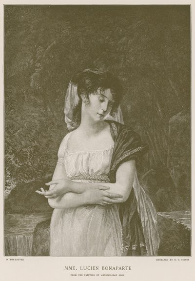 Mevrouw Lucien Bonaparte door French School