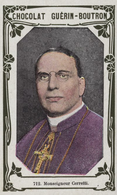 Monseigneur Cerretti door French School