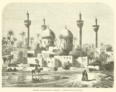 Imam-Moussa Moskee, In Bagdad door French School