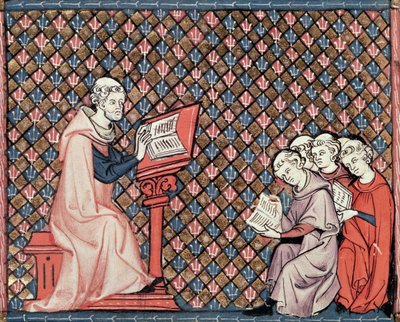 Ms 1044 fol.73v Een filosofieles, uit Ovide Moralise geschreven door Chretien Legouais door French School