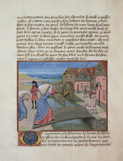 Een Watermolen, uit l