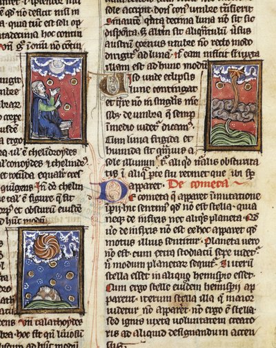 Ms 320 Fol.197 Kometen, uit 