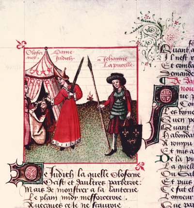Ms Fr 12476 Judith en Holofernes en Jeanne d