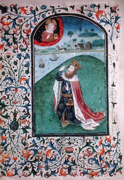 Ms Gen 288 f.131v Visioen, ca. 1460 door French School