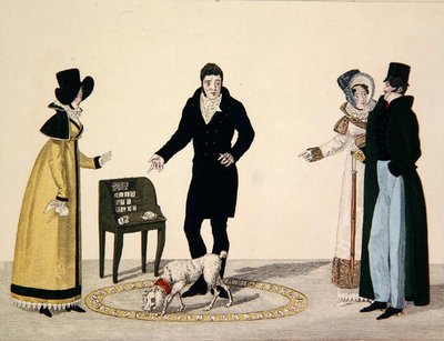 Munito, plaat 100 uit le Bon Genre, c.1810 door French School