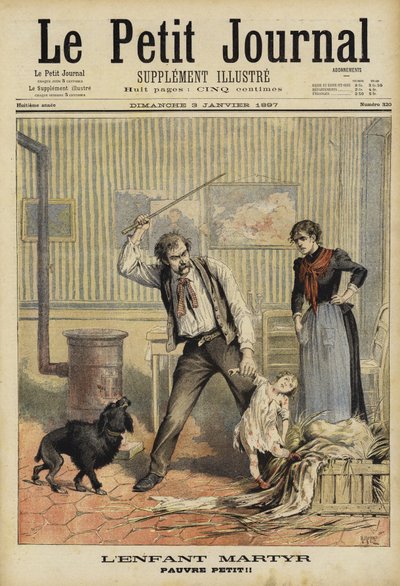 Moord op een jong kind, Frankrijk, 1897 door French School