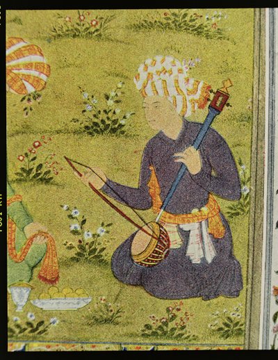 Muzikant, illustratie voor 