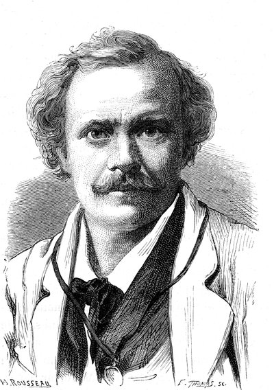 NADAR (Gaspard Felix TOURNACHON) (1820-1910), Franse schrijver, cartoonist, aeronaut en fotograaf door French School
