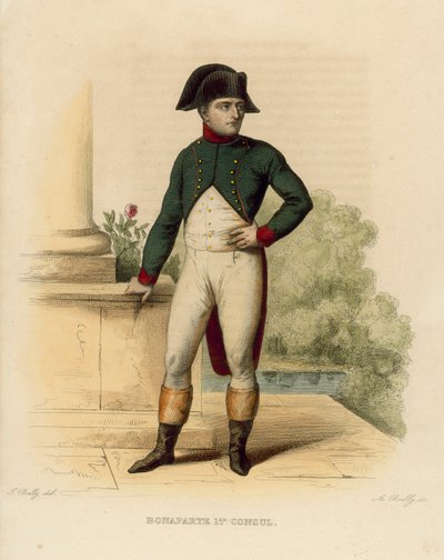 Napoleon Bonaparte door French School