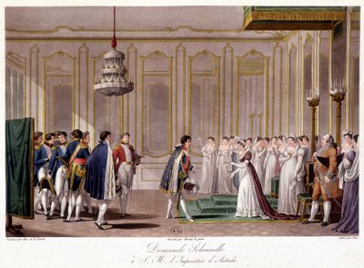 Napoleon vraagt Marie Louise ten huwelijk aan de keizerin van Oostenrijk - in 
