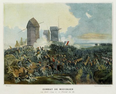 Napoleontische oorlog: Slag bij Moucrouan, 29 april door French School