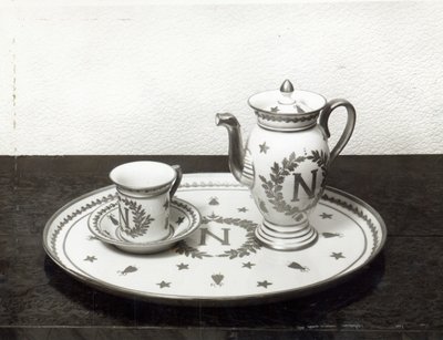 Napoleons koffieservies door French School