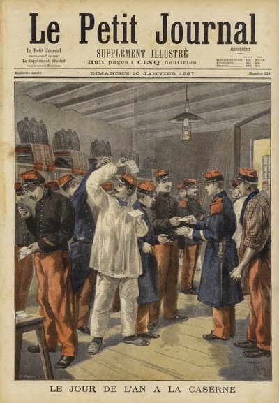 Nieuwjaarsdag in een kazerne door French School