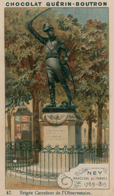 Ney, Maarschalk van Frankrijk, 1769-1815, Opgericht op Carrefour de l