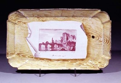 Niderviller bord met trompe l
