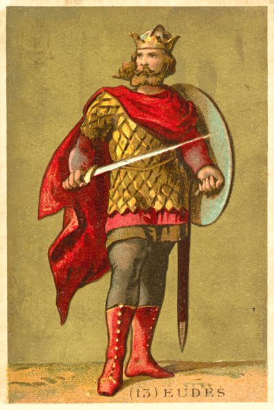Odo van Frankrijk, Koning van West-Francië door French School