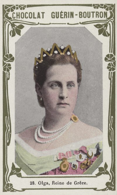 Olga, Koningin van Griekenland door French School